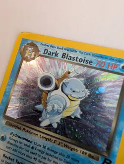 Pokemon Dark Blastoise 3/82 Team Rocket Holo Rare Vintage WOTC - Image 4