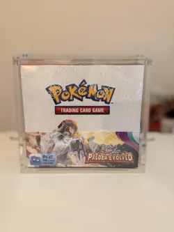 Pokemon Paldea Evolved Booster Box (36 Packs) + Acrylic Case 🚚 Next Day - Image 1