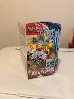 Pokemon Paldea Evolved Booster Box (36 Packs) + Acrylic Case 🚚 Next Day - Image 3