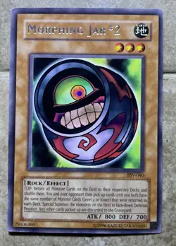 YU-GI-OH! (2) Morphing Jar #2. PSV-E040 And (1) Morphing Jar DB1-EN092 LP-NM - Image 5