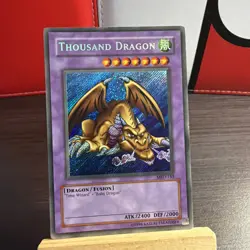 Yu-Gi-Oh! TCG Thousand Dragon Metal Raiders MRD-143 Secret Rare +BONUS HOLO - Image 3