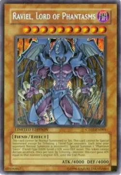 Yugioh-Raviel, Lord of Phantasms-Secret Rare-Limited Edition-CT03 EN003 (LP) - Image 1