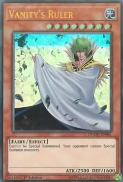 Yugioh-Vanity's Ruler-Ultra Rare-1st Edition-DUOV EN061 (LP) - Image 1