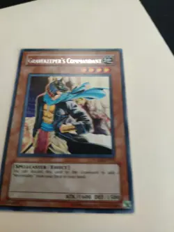 Yugioh! Gravekeeper's Commandant FOTB-EN015 Rare LP - Image 2