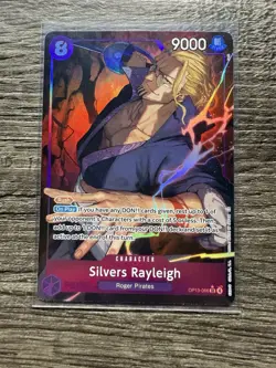 One Piece TCG Silvers Rayleigh (Alternate Art) OP13-066 English NM - Image 1