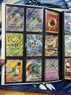Pokemon Binder Collection - Lot Of 100+ Cards - All NM - Binder Not Included - Image 1