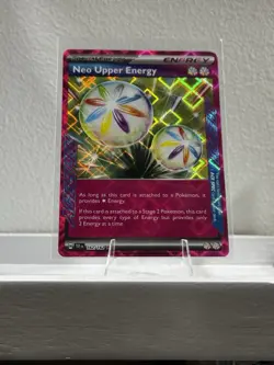Neo Upper Energy 162/162SV05 Temporal Forces Holo Pokemon TCG Card - Image 1