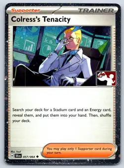 Colress's Tenacity - Prize Pack Series 7 Shrouded Fable Cosmos Holo Pokemon Card - Image 1