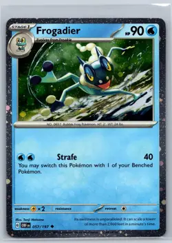 Frogadier - Cosmos Holo - Shrouded Fable 057/064 Promo Pokemon Card NM - Image 1