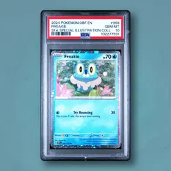Froakie - Cosmos Holo - PSA 10 - Shrouded Fable Promo Pokemon Card - Image 1