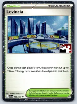 Levincia - Prize Pack Series 7 - Journey Together Cosmos Holo Pokemon Card NM - Image 1
