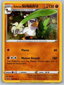 Boltund/Eiscue/Galarian Sirfetch'd Cosmos Holo Knockout Collection Pokemon Card - Image 4