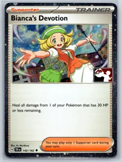 Bianca's Devotion - Prize Pack Series 7 Temporal Forces Cosmos Holo Pokemon Card - Image 1