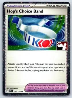 Hop's Choice Band Prize Pack Series 7 Journey Together Cosmos Holo Pokemon Card - Image 1