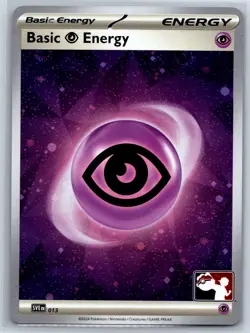Basic PSYCHIC Energy - Cosmos Holo - Prize Pack Series 7 Pokemon Card NM - Image 1