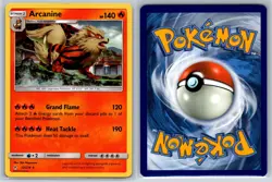 Arcanine (Cosmos Holo) Unbroken Bonds 22/214 Rare Pokemon Card NM - Image 3