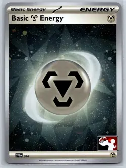 Basic METAL Energy - Cosmos Holo - Prize Pack Series 7 Pokemon Card NM - Image 1