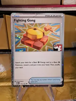 Fighting Gong Pokemon Prize Pack Series 8 Promo Pokemon Card NM/LP - Image 1