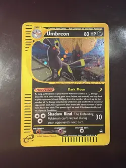 Umbreon Holo Aquapolis H29/H32 ENG - Pokemon Rare Holographic Card - Image 1