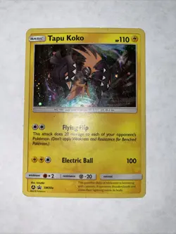 Tapu Koko - SM30A Alternate art- Pokemon Promo Sun & Moon Holo Rare Card NM - Image 1