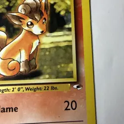 Pokemon Card 1st Edition Brock’s Vulpix 73/132 Gym Heroes Common Wotc 2000 Mint - Image 5