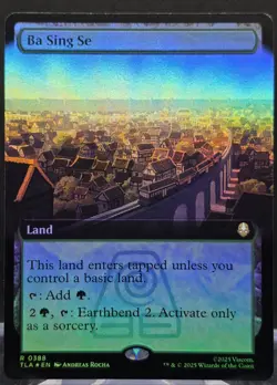 Ba Sing Se #388 Avatar: The Last Airbender Extended Art Foil Rare - Image 1