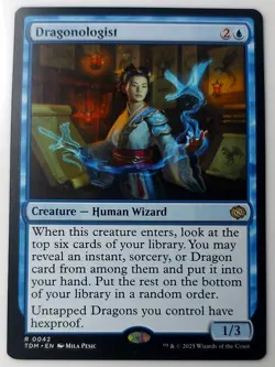 2025 MTG Tarkir: Dragonstorm/ Dragonologist R0042 Regular - Image 1
