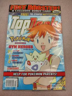 Pokemon TOP DECK Magazine Vol 2. Issue 9 MTG SEPTEMBER 2000 - Image 1