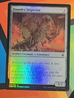 Foundry Inspector - CMM - FOIL - 385 - MTG NM - Image 1