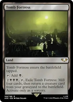 MTG Tomb Fortress - 168 / English / Near Mint - Image 1