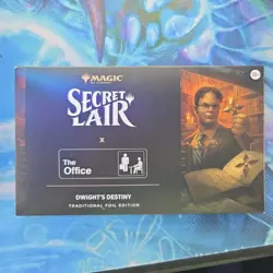 Magic the Gathering MTG Secret Lair x The Office: Dwight's Destiny​​ Foil Sealed - Image 1