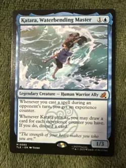 Katara Waterbending Master #180 Extended Art NM - MTG Avatar: The Last Airbender - Image 1