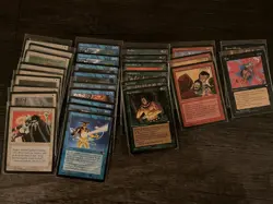 MTG: Magic The Gathering Ice Age Lot of 48 Cards: Glacial Chasm, Snowblind, etc - Image 1