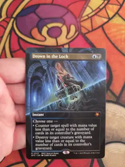 Drown in the Loch (Borderless) Special Guests MTG NM - Image 1