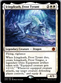 Icingdeath, Frost Tyrant M Adventures in the Forgotten Realms 20 NMRegular - Image 1