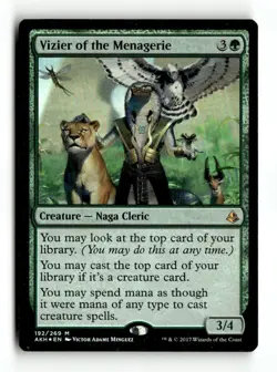 MTG | Vizier of the Menagerie | AKH | Foil | Moderately Played | English - Image 1
