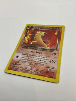 Pokemon TCG Dark Typhlosion Neo Destiny 10/105 Holo Unlimited Rare 2000 HP - Image 3
