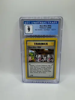 Pokemon Moo-Moo Milk 2000 Neo Genesis - 1st Edition #101/111 CGC 9 - Image 1