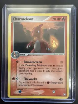 Pokemon Team Rocket Returns Charmeleon 110/109 Secret Rare Holo MP Mod Play - Image 1