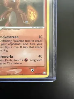 Pokemon Team Rocket Returns Charmeleon 110/109 Secret Rare Holo MP Mod Play - Image 4