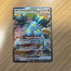 Sandy Shocks EX 228/182 Ultra Rare Full Art Pokemon TCG Paradox Rift - Image 1