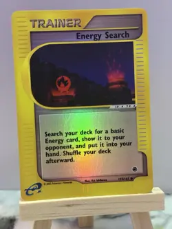 Energy Search 153/165 Reverse Holo Trainer - Expedition Base Set - Pokemon Card - Image 1