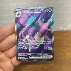 Team Rocket’s Nidoking Ex Ultra Rare 216/182 - Pokemon Sv10: Destined Rivals - Image 1