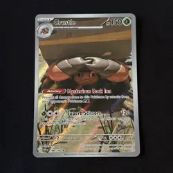 Crustle 186/182 Illustration Rare Holo Pokemon Destined Rivals NM - Image 1