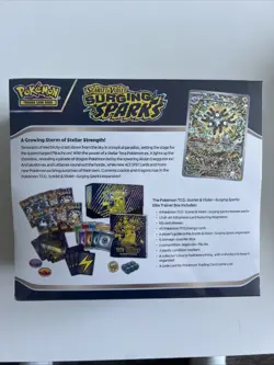 Pokemon TCG Scarlet & Violet Surging Sparks Elite Trainer Box ETB FACTORY SEALED - Image 2