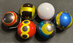 Pokemon Empty TCG Collector Poke Ball Tin Lot Of 6 - Image 1