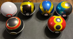 Pokemon Empty TCG Collector Poke Ball Tin Lot Of 6 - Image 2
