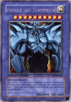 Yugioh! MP Obelisk the Tormentor - JMP-EN004 - Secret Rare - Limited Edition Mod - Image 1