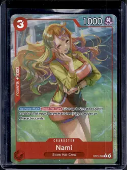 Nami (Parallel) Starter Deck EX: Gear 5 #ST21-009 - Image 1