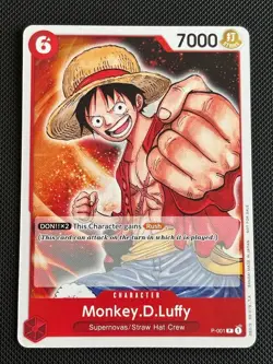 Monkey.D.Luffy (Promotion Pack 2022) P-001 One Piece Promo TCG - Image 1